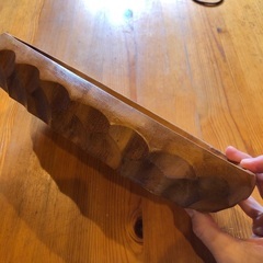 木の器　内径28×14cmの画像