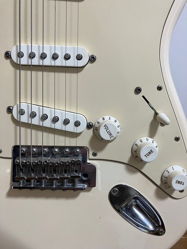 フェンダーメキシコ ストラトキャスター 白 Fender Mexico