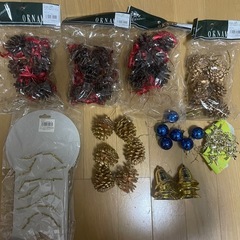 クリスマス　オーナメント 飾り　デコレーションセットの画像