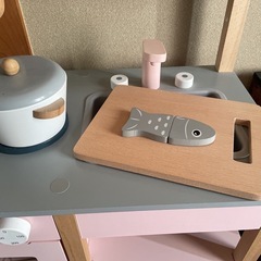 (取引中です)くすみ色可愛いままごとキッチンの画像