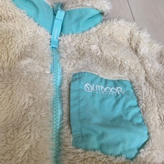 outdoor モコモコアウター　　110㎝の画像