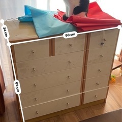 収納　タンス　チェストの画像
