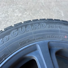 195/65R15　ミニバン　スタッドレスタイヤ+ホイール4本セット　　の画像
