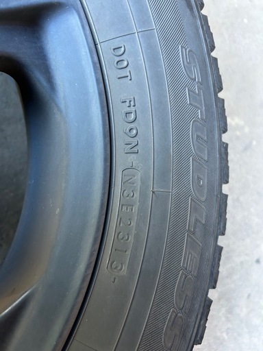 195/65R15　ミニバン　スタッドレスタイヤ+ホイール4本セット　　