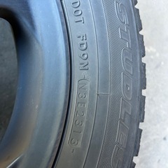 195/65R15　ミニバン　スタッドレスタイヤ+ホイール4本セット　　の画像