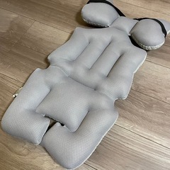 ベビーカーシート　グレー　新生児から　の画像