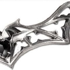 ALCHEMY GOTHIC: Mircalla Gothic Choker蝙蝠の画像