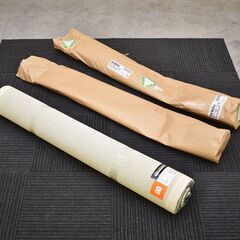≪yt1714ジ≫ 未使用 カリモク家具 オリジナルラグ 幅140cm 奥行200cm シアーミックスカット ＃37ミント KP116A ラグマット/おしゃれ/防炎 61130-06の画像