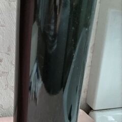 生け花 筒状花器  　草月購入(黒) 　華道　 花瓶　陶器 ヴィンテージ　中古の画像
