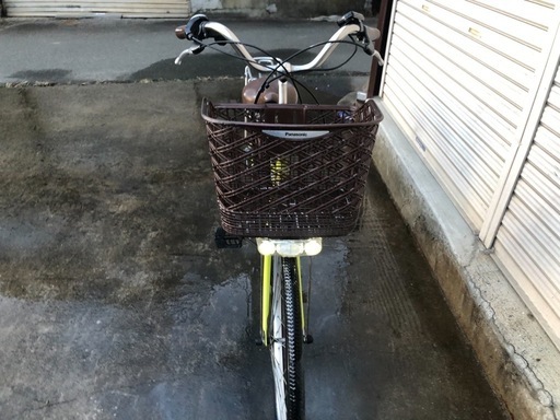 559  パナソニック新機種電動アシスト自転車viviTX26インチキミドリボディー