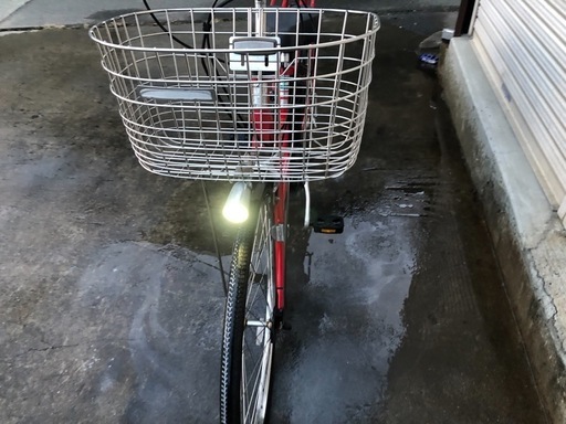 560  ヤマハ新機種電動アシスト自転車pas R affini26インチレッドアルミ
