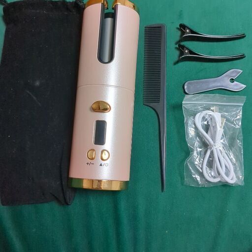自動ヘアカーラーと付属品(箱無し)