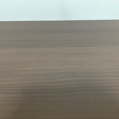 ニトリ 折りたたみテーブル ダークブラウンの画像