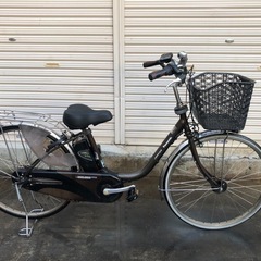 563 パナソニック新機種電動アシスト自転車viviDX26インチブラックボディー