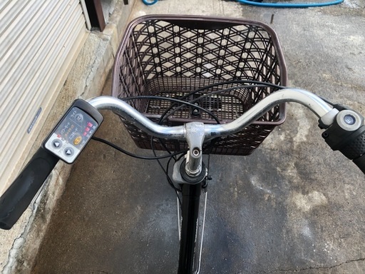 563  パナソニック新機種電動アシスト自転車viviDX26インチブラックボディー