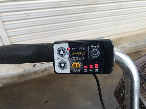 563  パナソニック新機種電動アシスト自転車viviDX26インチブラックボディー