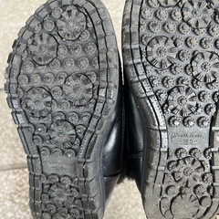 ブーツ18cm 黒の画像