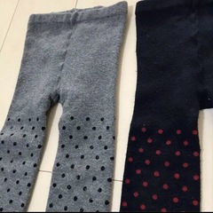 UNIQLOスパッツ　100、90sizeの画像