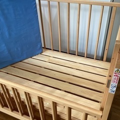 ベビーベッド【町田市再生家具】242398の画像