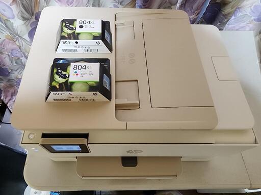 【値下】日本HP インクジェットプリンター複合機(新品純正大容量インク 8000円相当(黒＆カラー)付き) ENVY Inspire 7920
