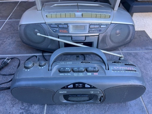 ラジカセ　Panasonic SANYO