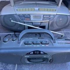 ラジカセ　Panasonic SANYO　