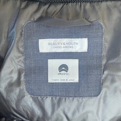 BEAUTY&YOUTH UNITED ARROWSダウンジャケットの画像