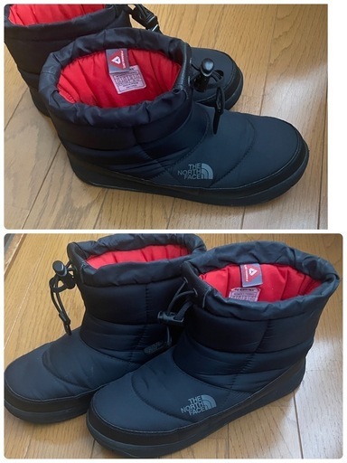 THE NORTH FACE ザノースフェイス ヌプシ スノーブーツ レディース 撥水 防水 24.0㎝  NFW51686  美品