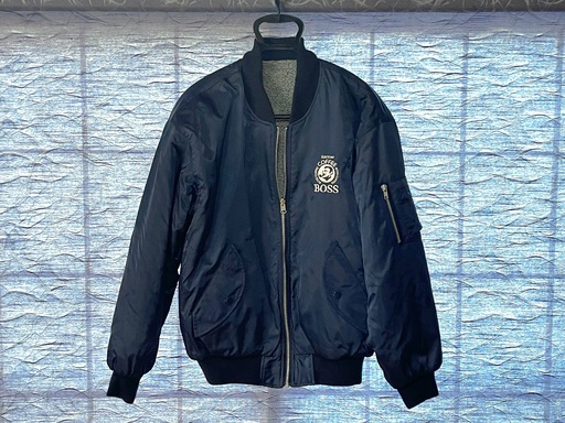 サントリー BOSS ボスジャン 古着 / リバーシブル MA-1