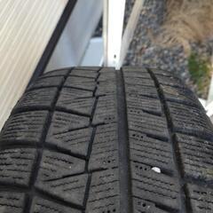 冬タイヤ　アルミホイール付　スタッドレス　165/55r14　BRIDGESTONEの画像