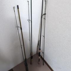 ルアー竿(ライト？)×2竿+1竿　お取り引き中