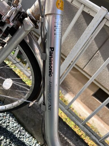 パナソニック電動アシスト自転車vivi NX　26インチシルバー