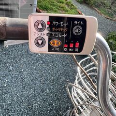 パナソニック電動アシスト自転車vivi NX　26インチシルバーの画像