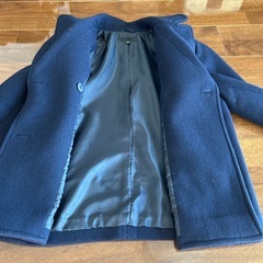 UNIQLO Pコート　Lサイズ　紺　の画像