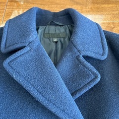UNIQLO Pコート　Lサイズ　紺　の画像