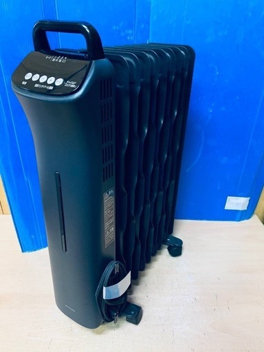 ♦️ アイリスオーヤマオイルヒーター【2019年製】KIWHD-1210M-B