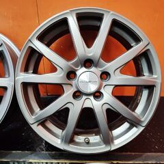 EUROBAHN ユーロバーン 社外ホイール 16インチ 4本 6.5J5HPCD108+48 VOLVO/V40/V50/V70/S60等　(VHB457) の画像