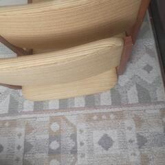 和風座椅子2個セットの画像