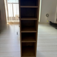 ※受付終了【差し上げます！】木製シェルフ　25×30×90
