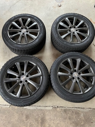 ご成約！メルセデスベンツ！　255/45R18 スタッドレス 4本セット ヨコハマアイスガードIG60 ！バリ溝！