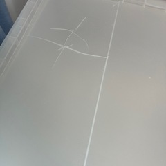 収納ボックス　割れあり　無印良品の画像