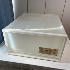 収納ボックス　割れあり　無印良品