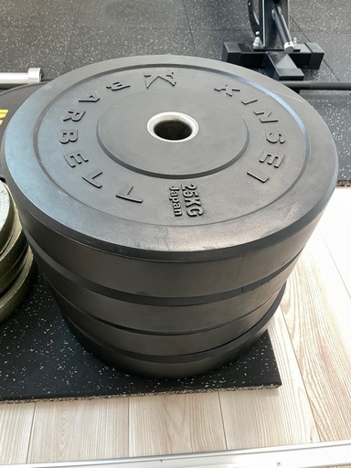 バンパープレート25kg  2枚