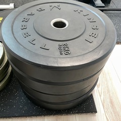 バンパープレート25kg  2枚