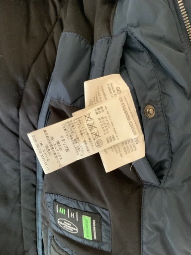 HETREGO エトレゴ　ナイロンジャケット　モッズコート　サイズ46(M) 身幅51、着丈72、袖丈61センチ