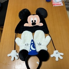 ディズニー　帽子　カチューシャ　手袋セット