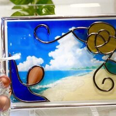 🌸 グラスアート・シルエットアート（切り絵）・タイルクラフト教室 新規生徒募集！ 🌸の画像