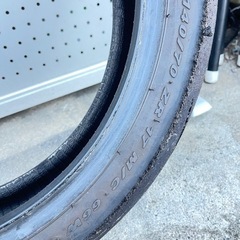 ピレリスーパーコルサSC1V3前後セット中古タイヤGSX-R125の画像