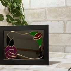 🌸 グラスアート・シルエットアート（切り絵）・タイルクラフト教室 新規生徒募集！ 🌸の画像