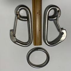 海で使う(？)リングとフック